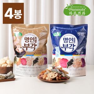 [하루견과] 명인부각 180g 4봉(오리지널2+누룽지2)