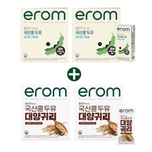 [이롬황성주] 검은콩고칼슘두유 32팩 + 대양귀리두유 32팩/ 총64팩