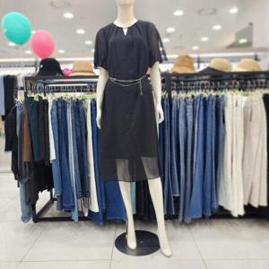 [조이너스]여성 정장24신상 라운드 쉬폰 여름 원피스 브랜드 JEU5WOP0310_US