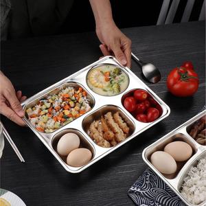 스텐레스 식판 급식 304 전말이 오찬 수저형 성인 식판 식판 다이어트식판 K482