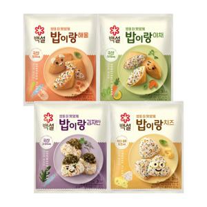 [CJ]백설 밥이랑 10개 골라담기 (야채/해물/치즈/김자반)