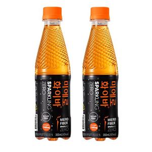 미에로 화이바 스파클링 제로 350ml x 12페트 식이섬유 음료