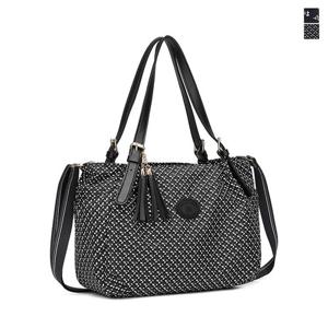 미르바네스 여성 패턴 태슬 핸드백 399_HT