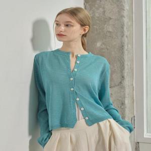 [보니스팍스]스탠다드핏 라운드넥 비스코스 가디건 (XP2CK002L0)