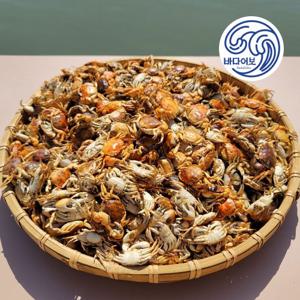 바다어보 국산 베이비크랩 300g 튀김용 미니게튀김 작은게 칠게 안주 육수