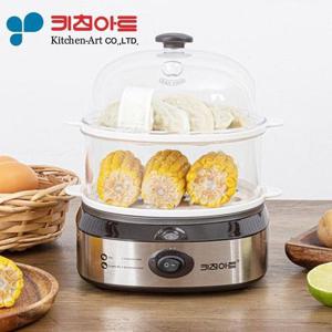[QN3203YB_55]에그찜기 계란 만두찜기 키친아트360 2단