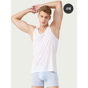 [TRY]남성 프리미엄 에어로쿨 런닝 4매 세트