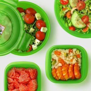 미라클 프레시존 샐러드보관용기 야채통 6P 세트 (WFJ8XE8)