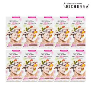 [리체나]리체나 샴푸형 퍼퓸 염색제 10박스