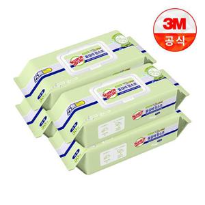 [3M]베이직 더블액션 물걸레 청소포 플러스 대형 30매 x 4개