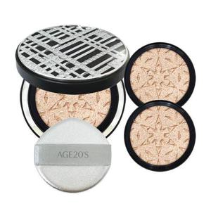 [에이지20s] 쿠션 3D 하이 커버 블랙에디션 23호 본품+리필 2개