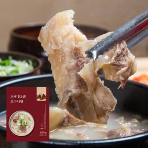 의령 진 도가니탕 800g x 4팩 + 도가니탕육수 300g x 4팩
