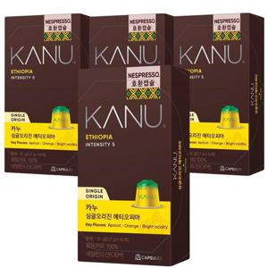 갤러리아_맥심 카누 캡슐커피 싱글오리진 에티오피아 10개입 x 4개[네스