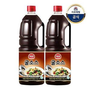 [사조 대림]소스레시피 굴소스 2kg x2개