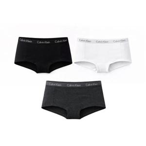 CK 캘빈클라인 모티브 코튼 스트레치 3팩 보이쇼티 여성 언더웨어 팬티 QP2351O-023