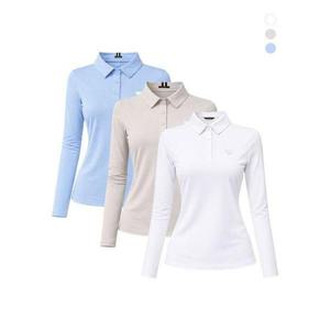 [데니스골프]26SS신상 여성 시그니처 긴팔카라티_NARSLTS051