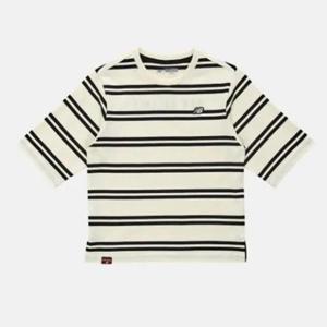 뉴발란스 키즈 7부 스트라이프 티 BB NK9BF3102U 39 88 AC