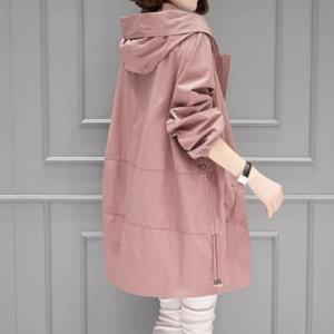 ★특가★[블랙퀸] 체키 바람막이 후드 하프점퍼 blk004609