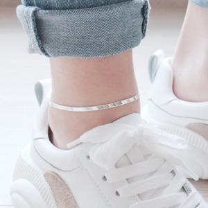 [92.5실버] 은발찌 / 실버발찌 / 실버스네이크 뱀줄