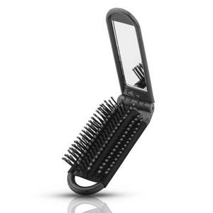 휴대용 접이식 손거울 밍크 쿠션 머리빗 DD-11400 (W991C1A)