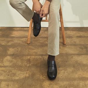 [정상가 129,000원] 엘칸토 남성 세미 로퍼 3.5cm LCMD41I111