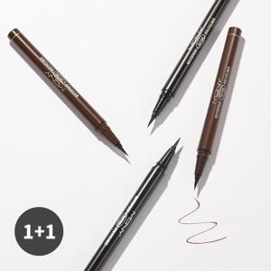 [1+1] 워터프루프 타투 펜 아이라이너 붓펜 리퀴드 블랙/브라운