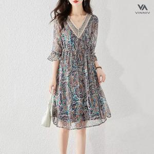 [비니브] 라미엘 에스닉 롱튜닉