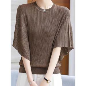 [휴드]엑시스 플리츠 루즈핏 반팔 티셔츠