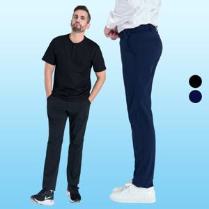 쾌적한 남성 여름 쿨링 써커 캐쥬얼 출근 사무실 팬츠