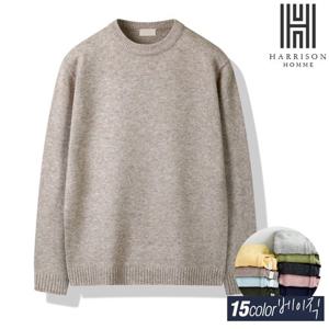 [해리슨] KN-01 캐시라이크 라운드 니트 HA-1443 MEL1004