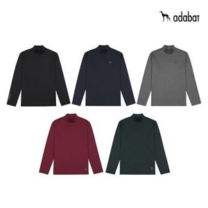 [아다바트] 모크넥 티셔츠 남성 5종세트 S