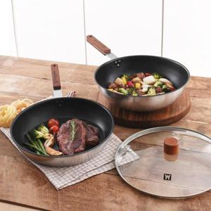 바겐슈타이거 스타크 인덕션 후라이팬 궁중팬 뚜껑 세트