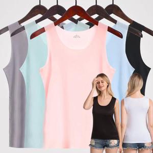 [로즈엘리][3장세트] 3컬러 여성 여름 심리스 햄라인 이너 나시티