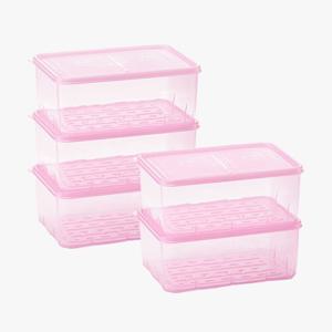 땡스소윤 냉동실 전용 밀폐용기 5호 5개