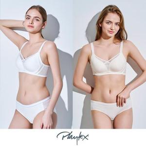 플레이텍스 노와이어 크로스유어하트 브라팬티 4종세트 택1
