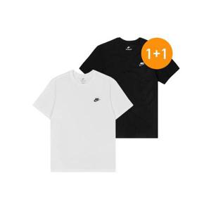 [나이키][1+1] 남여공용 엠브로이드 에센셜 반팔티셔츠 택2