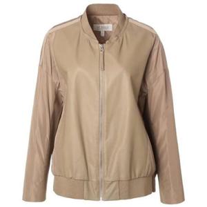 [조순희]양가죽 블럭 블루종 점퍼 FNFJ320