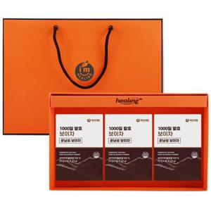 아임힐링 보이차 운남성 1000일발효 50포 3박스 선물세트