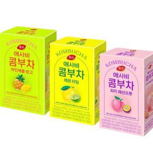 [동서]동서 애사비 콤부차 레몬라임+파인애플 망고+피치 패션프룻 (36460583)