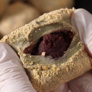 지리산떡  찰보리 콩쑥떡 국내산 HACCP 개별포장 40gx20개 굳지않는 전통떡 간식