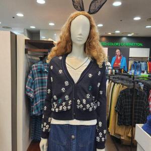 [베네통]꽃프린트가디건(BAKC05241)_DG