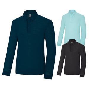 콜핑 남성 하이쿨 흡습속건 등산 긴팔 카라 티셔츠  2441TK228M