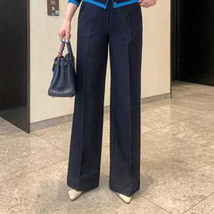 코코블랙 / 코코 찰랑 데님 슬랙스 일자ver (2color)