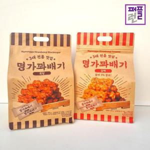 [퍼플런]명가 꽈배기 참깨 500g +흑당 500g 2세트(4봉) (37280426)