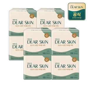 더마생리대 디어스킨 에어엠보 대형14p x 8팩