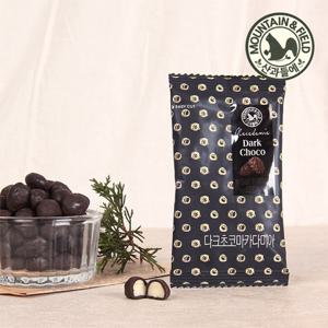 [산과들에] 다크초콜릿 마카다미아 초코볼 20봉 (초콜릿 견과류)