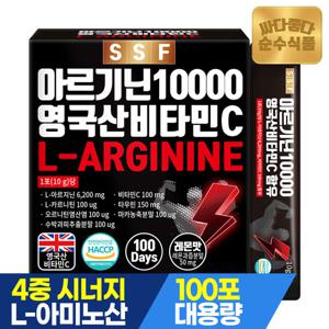순수식품 아르기닌 10000 1박스 x 100포 L-아르기닌 6200mg 타우린 마카