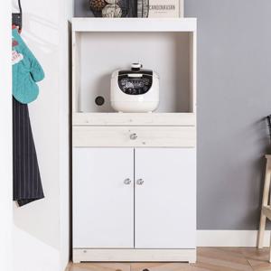 (착불) 플로 전자 렌지 수납장 다이 선반 600