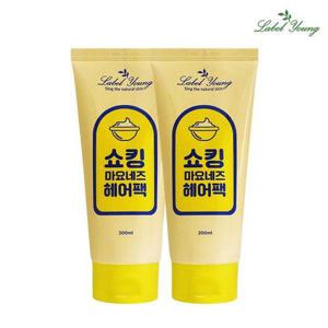 [라벨영]쇼킹 마요네즈 헤어팩 200ml / 2개