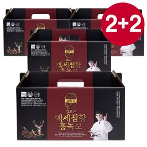 [공식] 김오곤 백세침향 홍녹보 4개월분(120포)+체험분 7포 추가증정